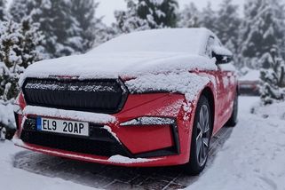 Zkusili jsme, jestli se dá dojet s nejvýkonnějším Enyaqem 80iV z Prahy do Brna
